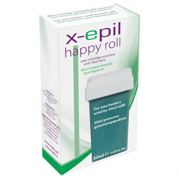 X-Epil Vrolijke Roller - harscartridge (50ml) - aloe vera