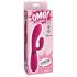 / OMG! Rabbits - vibrator met clitorisstimulator (roze)