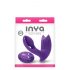 Inya Bump-N-Grind - radio, verwarmde 2in1 clitoris vibrator (paars)