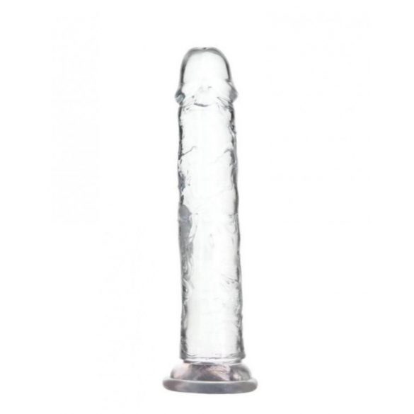 Addiction Crystal - dildo met zuignap (doorzichtig) - 20 cm