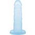 Addiction Coctails - siliconen dildo met voet (blauw)