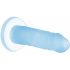 Addiction Coctails - siliconen dildo met voet (blauw)