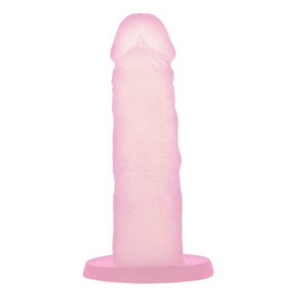 Verslavende Cocktails - Siliconen Dildo met basis (roze)