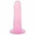 Verslavende Cocktails - Siliconen Dildo met basis (roze)