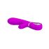 Pretty Love Thomas - oplaadbare vibrator met clitorisstimulator (roze)