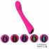 Sex HD Sunshine - oplaadbare, geribbelde G-spot vibrator (roze)