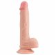 Lovetoy Naturele Dildo - zuignap - 21cm (natur)