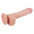 Lovetoy Naturele Dildo - zuignap - 21cm (natur)