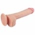 Lovetoy Naturele Dildo - zuignap - 21cm (natur)