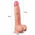 Lovetoy Natuurlijke Dildo - 25cm (natuurlijk)