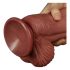 Lovetoy - realistische dildo met twee lagen - 26 cm (natuurlijk)