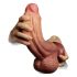 Lovetoy - realistische dildo met twee lagen - 26 cm (natuurlijk)