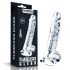 Lovetoy Flawless Clear - Dildo Transparent avec Ventouse - 19cm