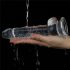 Lovetoy Flawless Clear - zuignap dildo met ballen - 19cm (doorzichtig)