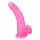 Lovetoy Jelly Studs - realistische dildo met zuignap - 20cm (roze)