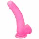 Lovetoy Jelly Studs - realistische dildo met zuignap - 20cm (roze)