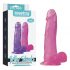 Lovetoy Jelly Studs - realistische dildo met zuignap - 20cm (roze)