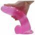 Lovetoy Jelly Studs - realistische dildo met zuignap - 20cm (roze)