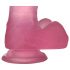 Lovetoy Jelly Studs - levensechte dildo met zuignap - 15 cm (roze)