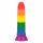 Lovetoy Prider - realistische dildo - 19cm (regenboog)