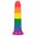 Lovetoy Prider - realistische dildo - 19cm (regenboog)