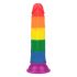 Lovetoy Prider - realistische dildo - 19cm (regenboog)