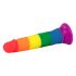 Lovetoy Prider - realistische dildo - 19cm (regenboog)