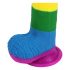 Lovetoy Prider - realistische dildo met ballen - 20cm (regenboog)