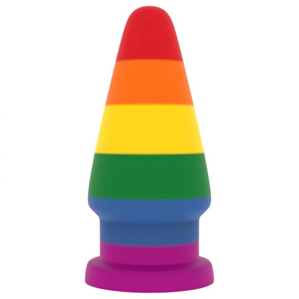 Lovetoy Prider - anale plug - 15 cm (regenboog)