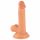 Mr. Rude - realistische dildo met zuignap en testikels - 17 cm (natuurlijk)