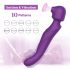 Tracy's Dog Wand - waterdichte, oplaadbare, pulserende massagestav (paars)