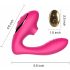 Tracy's Dog 2 - luchtdruk 2in1 vibrator (roze)