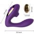 Tracy's Dog 2 - Radiografisch luchtgolf 2in1 vibrator (paars)