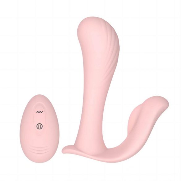 Tracy's Dog - radio, waterdicht opzetvibrator (roze)