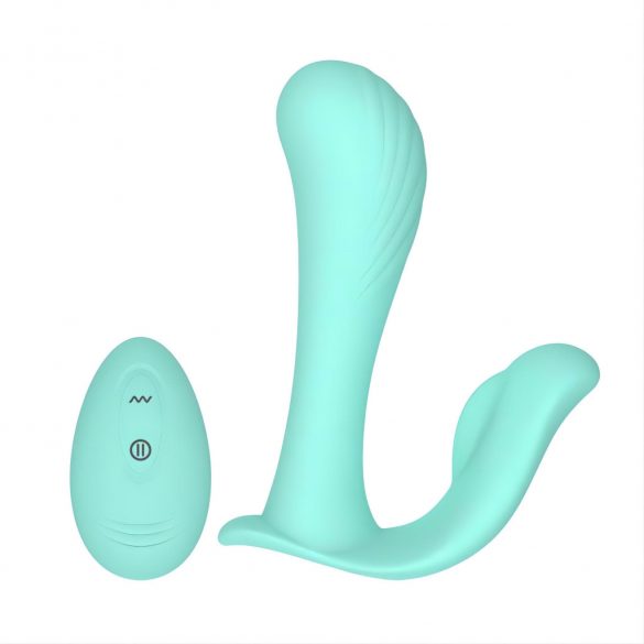 Tracy's Hond - radio, waterdichte vibrator (turkoois)