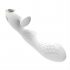 Tracy's Hond VX008 - oplaadbare, waterdichte clitoris vibrator (wit)