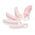 CalExotics Inspire - set vaginale dilators van medische siliconen (roze)