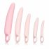 CalExotics Inspire - medische siliconen vaginale dilator set (roze)