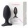 LOVENSE Hush 2 L - oplaadbare kleine anale vibrator (57mm) - zwart