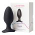 LOVENSE Hush 2 L - oplaadbare kleine anale vibrator (57mm) - zwart