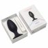 LOVENSE Hush 2 L - oplaadbare kleine anale vibrator (57mm) - zwart