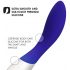 LELO Mona Wave - waterproof G-spot vibrator (blauw)