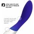 LELO Mona Wave - waterdichte G-spot vibrator (blauw)