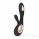 LELO Soraya Wave - oplaadbare, duovibrator (zwart)