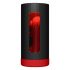 LELO F1s V3 XL – interactieve masturbator (zwart-rood)