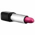 Blush Lipstick Rosé - waterdichte vibrator (zwart-roze)