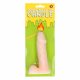 Schandalig - kaars - penis met ballen - natuur (133g)