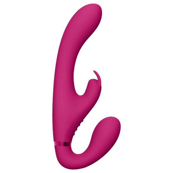 Vive Suki - draadloze, riemloze opzetvibrator (roze)