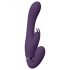 Vive Suki - oplaadbare, draagbandloze opzetbare vibrator (paars)