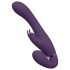 Vive Suki - oplaadbare, draagbandloze opzetbare vibrator (paars)